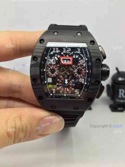 AAA Best Replica Richard Mille RM 011 Watch All Black